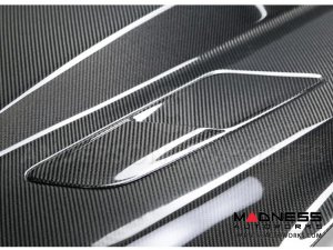 Ford Mustang Double Sided Cowl hood - Carbon Fiber - (2015-2017) Ford Mustang Double Sided Cowl hood - Carbon Fiber - (2015-2017)